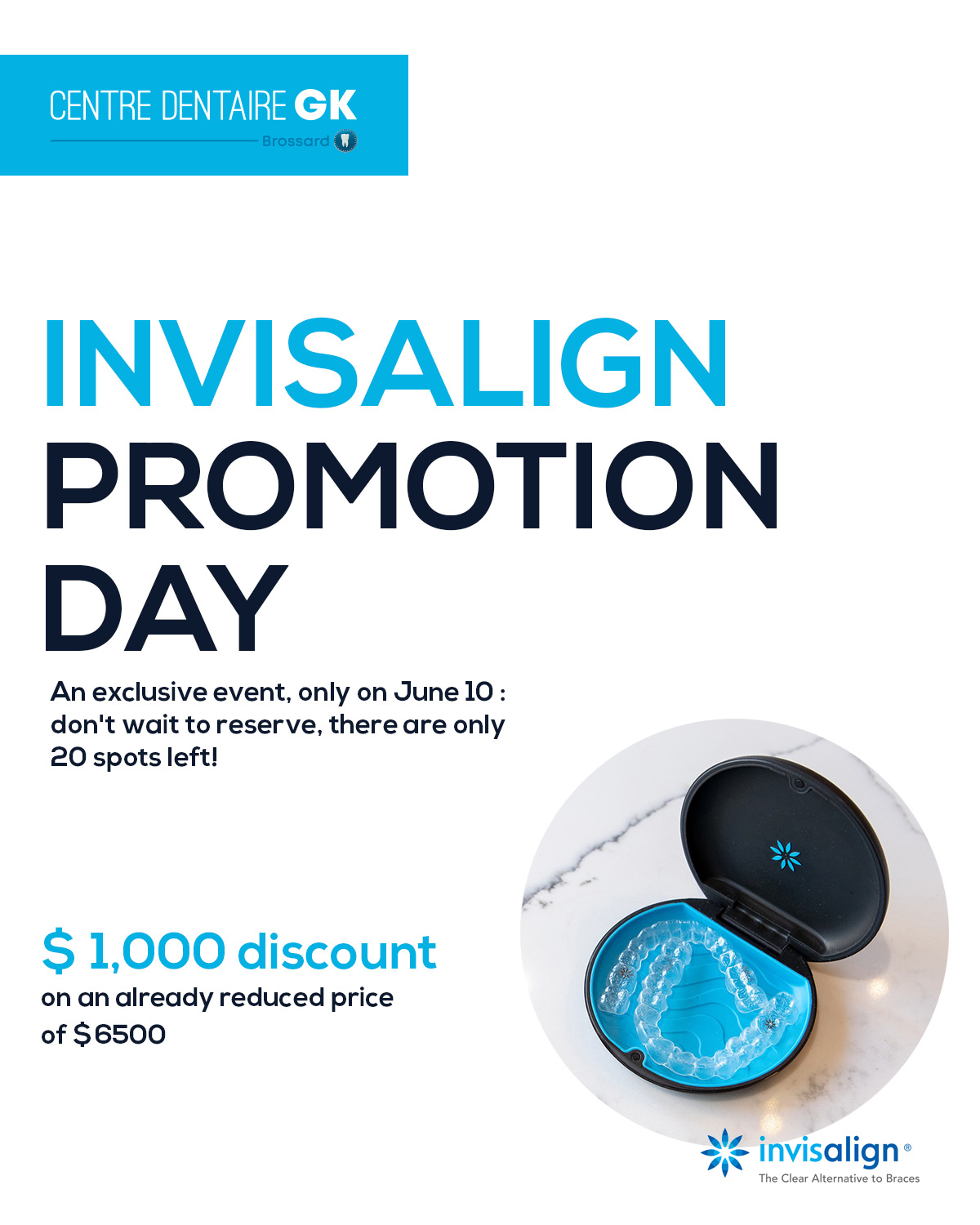 Promotion 20 years Invisalign!